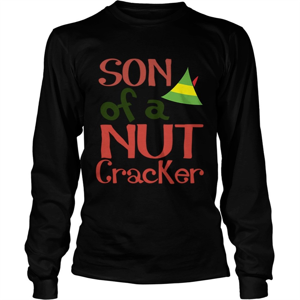 son-of-a-nut-cracker-buddy-the-elf-christmas-novelty-shirt-s65bbvaw Son Of A Nut Cracker Buddy The Elf Christmas Novelty shirt