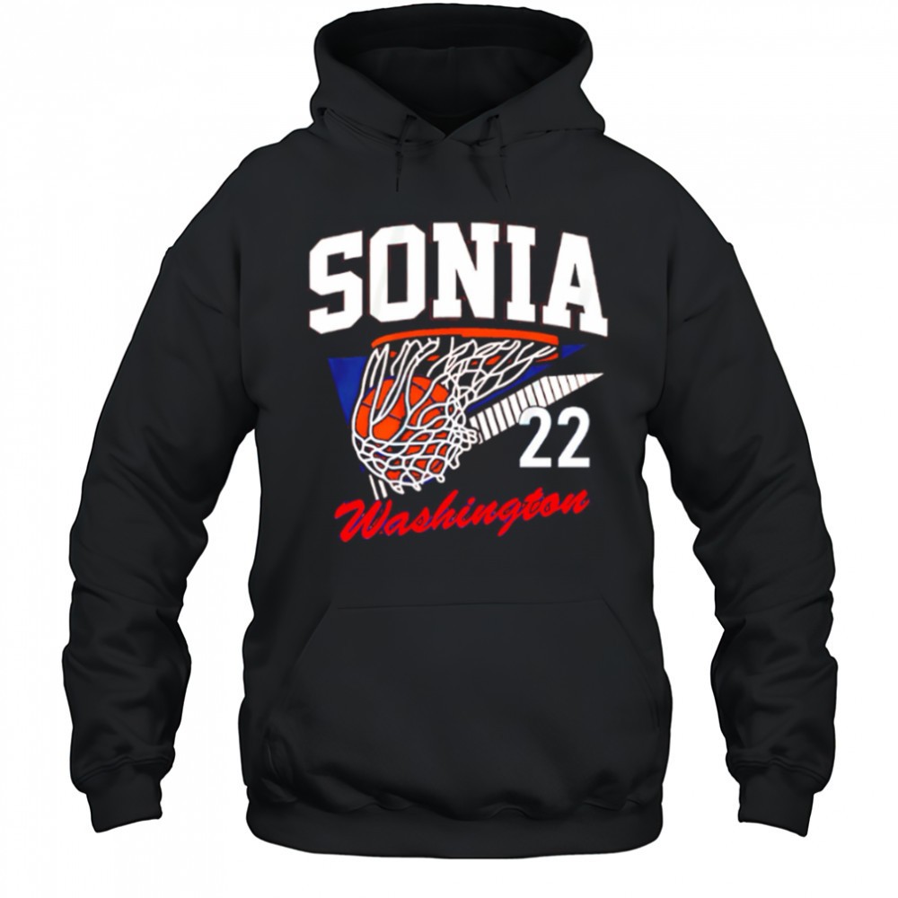 Sonia Citron 22 Washington Mystics basketball basket shirt