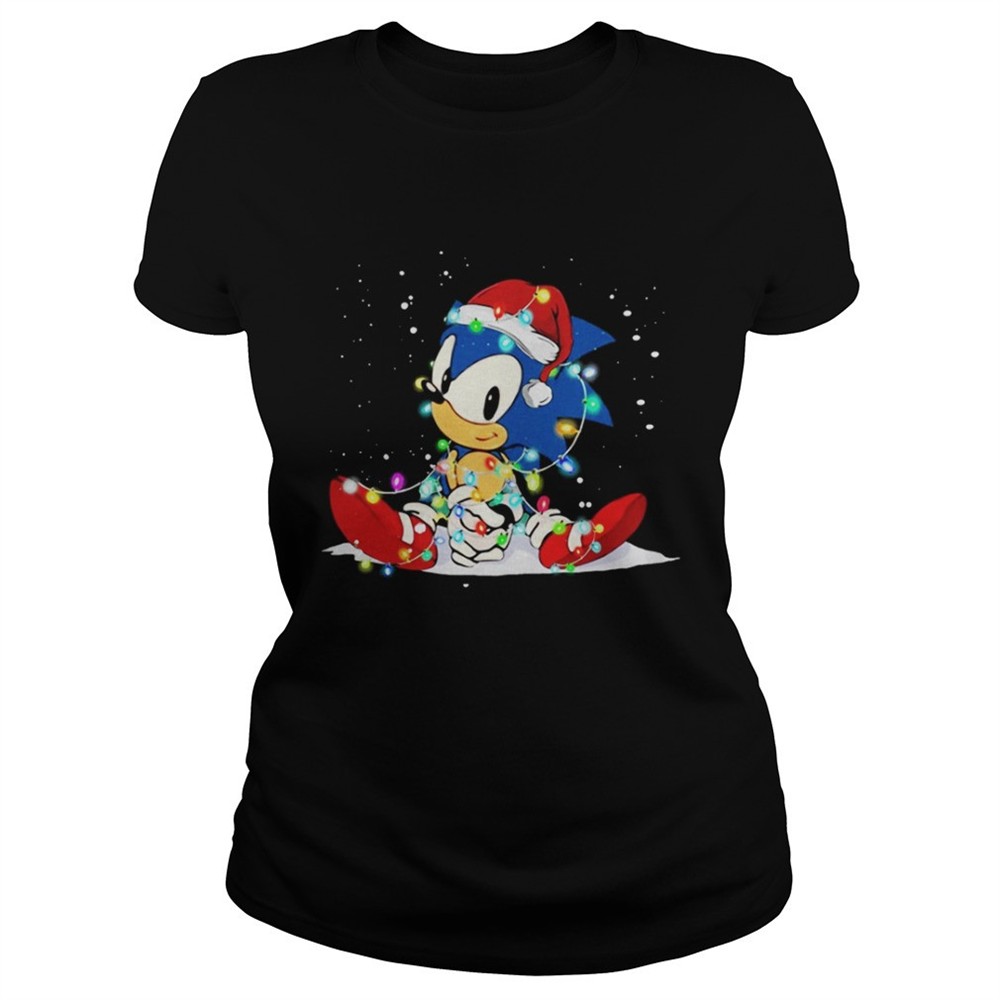 Sonic light christmas shirt