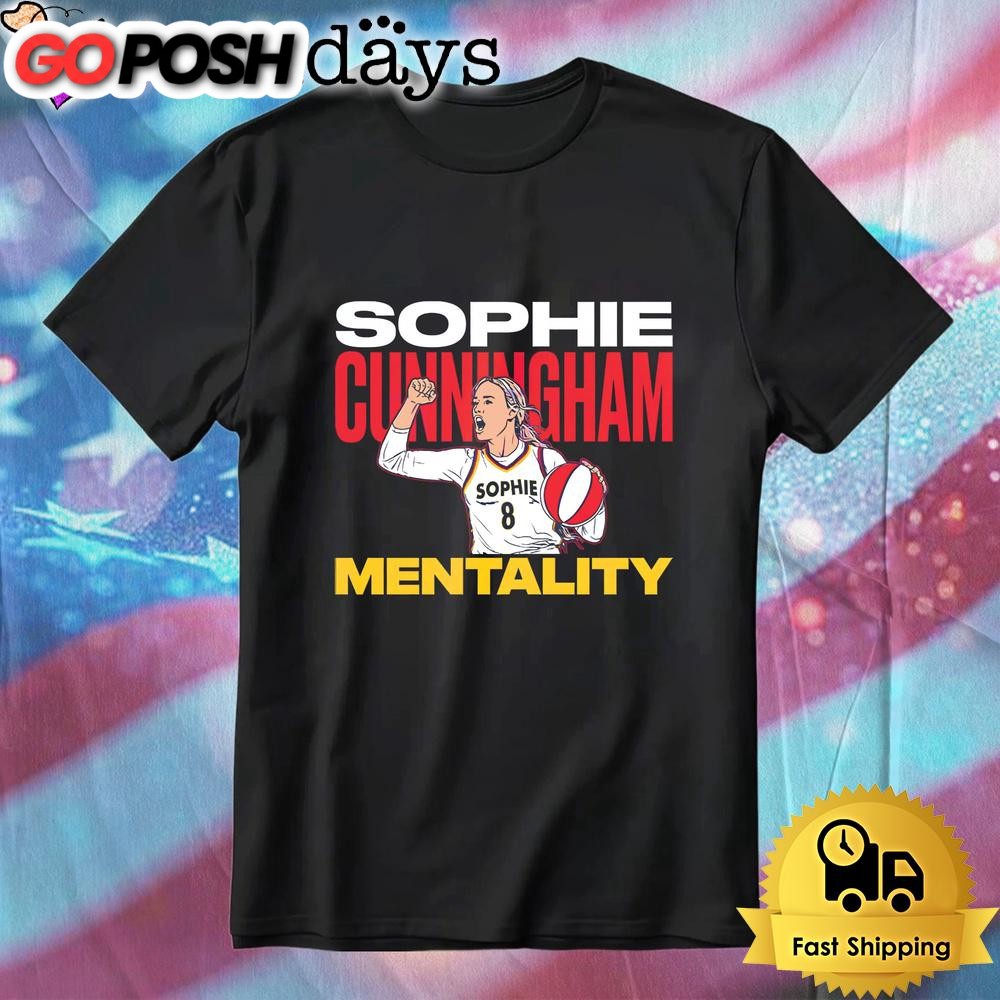 Sophie Cunningham Basketball Mentality Quote Graphic Sports T-Shirt