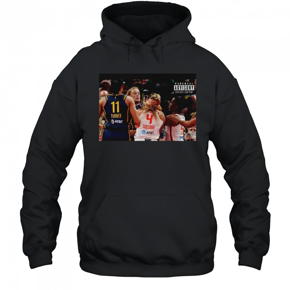 Sophie Cunningham Indiana Fever Stand on Business parental advisory shirt