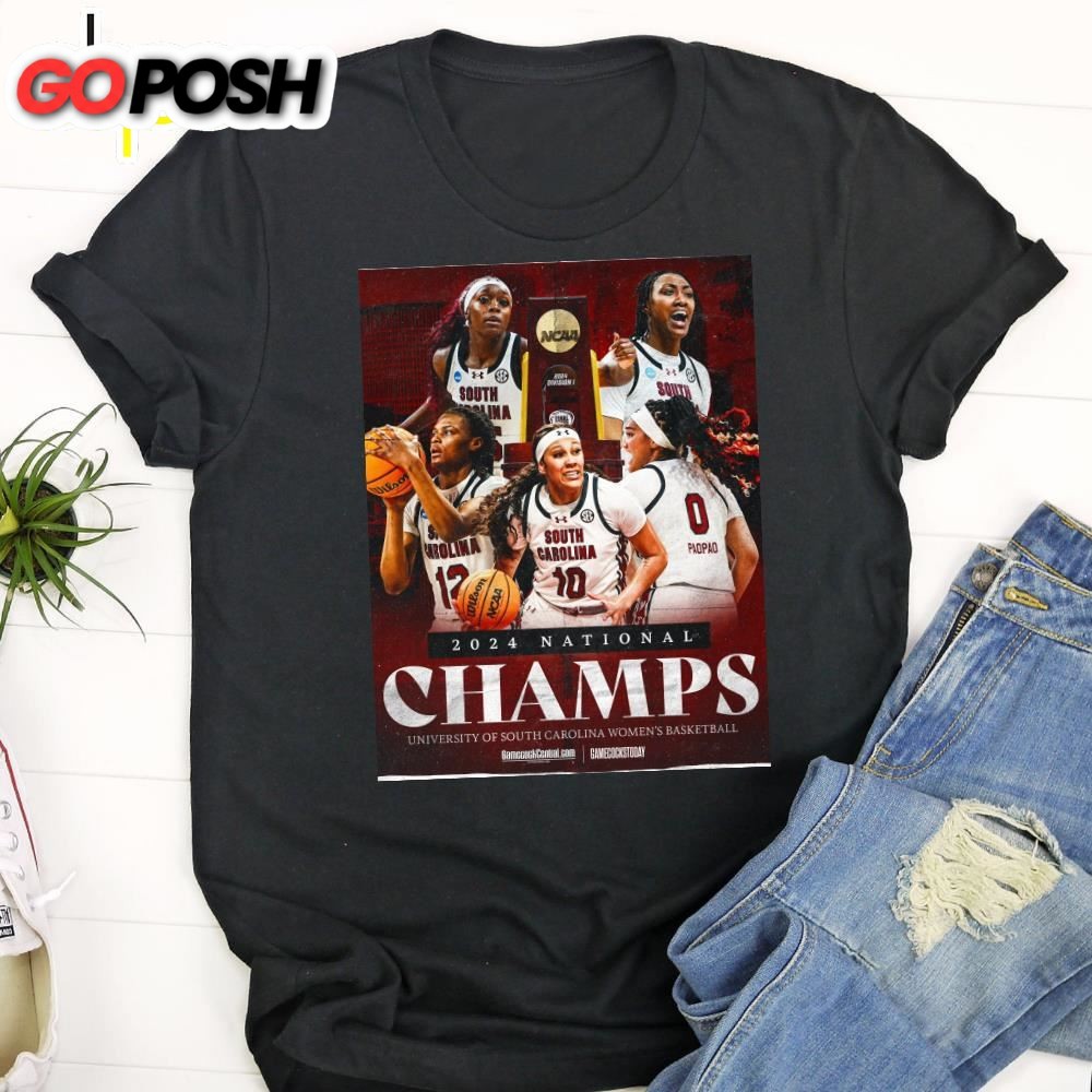 South Carolina Gamecocks Are 2025 National Champions NCAA Womens Basketball T-shirt