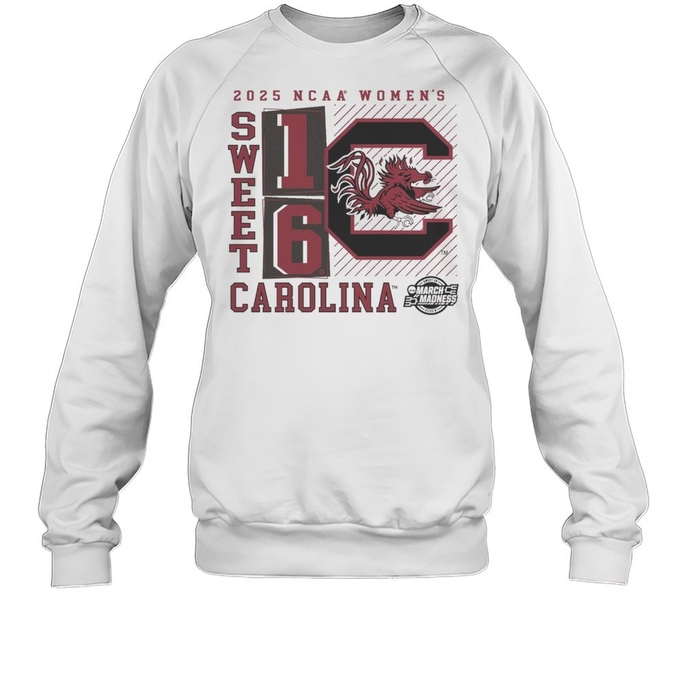 South Carolina Gamecocks NCAA Womens Basketball Tournament March Madness Sweet 16 Elite 8 No Look Pass 2025 T-shirt