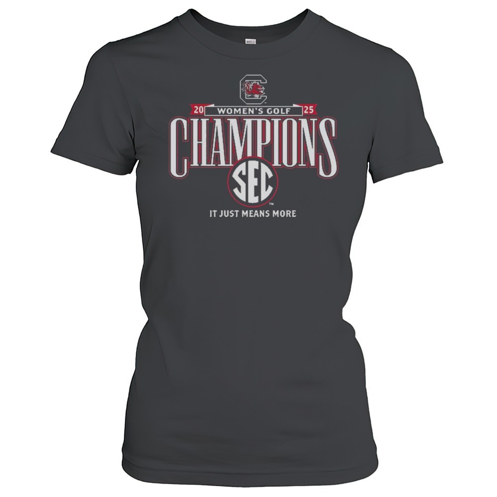 south-carolina-gamecocks-sec-womens-golf-champions-it-just-means-more-2025-logo-6d9eeg6j South Carolina Gamecocks SEC Womens Golf Champions It Just Means More 2025 Logo T-shirt