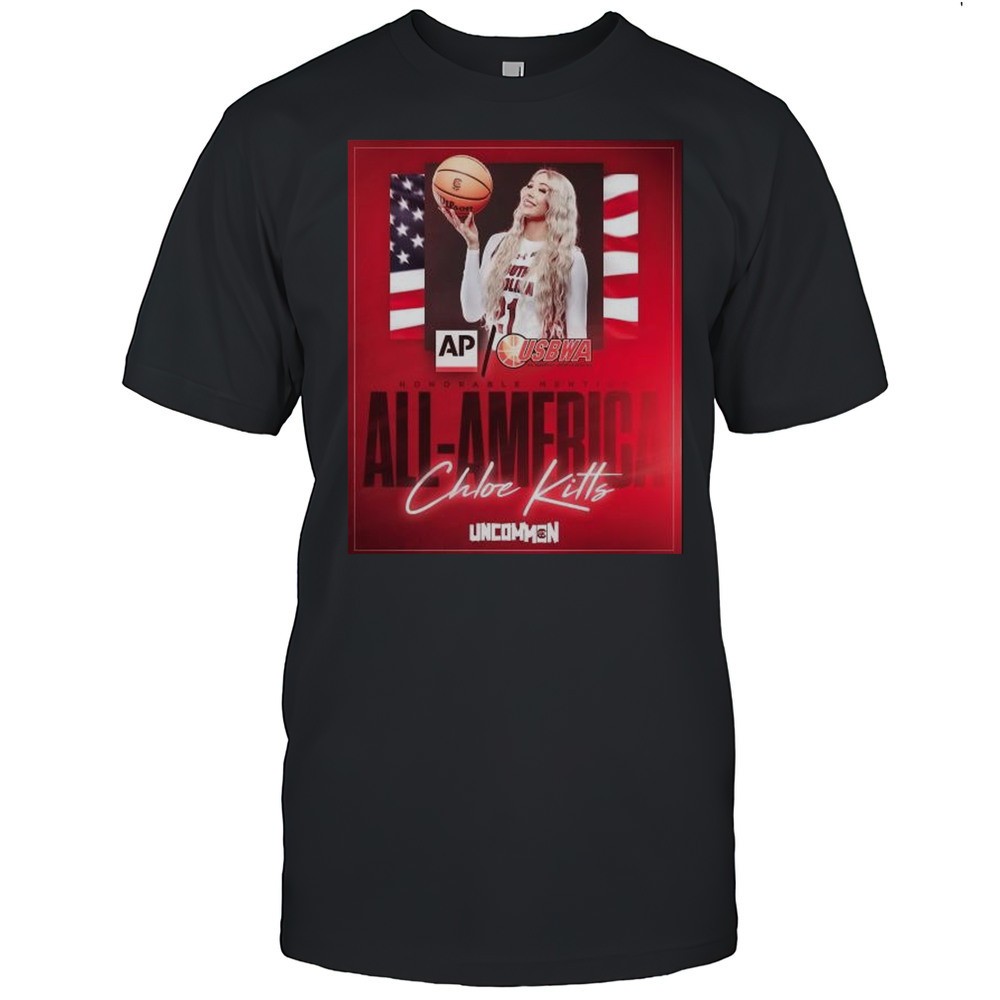 south-carolina-gamecocks-womens-basketball-ap-honorable-mention-all-america-chlo-sgoz30qe South Carolina Gamecocks Womens Basketball AP Honorable Mention All-America Chloe Kitts 2025 T-shirt