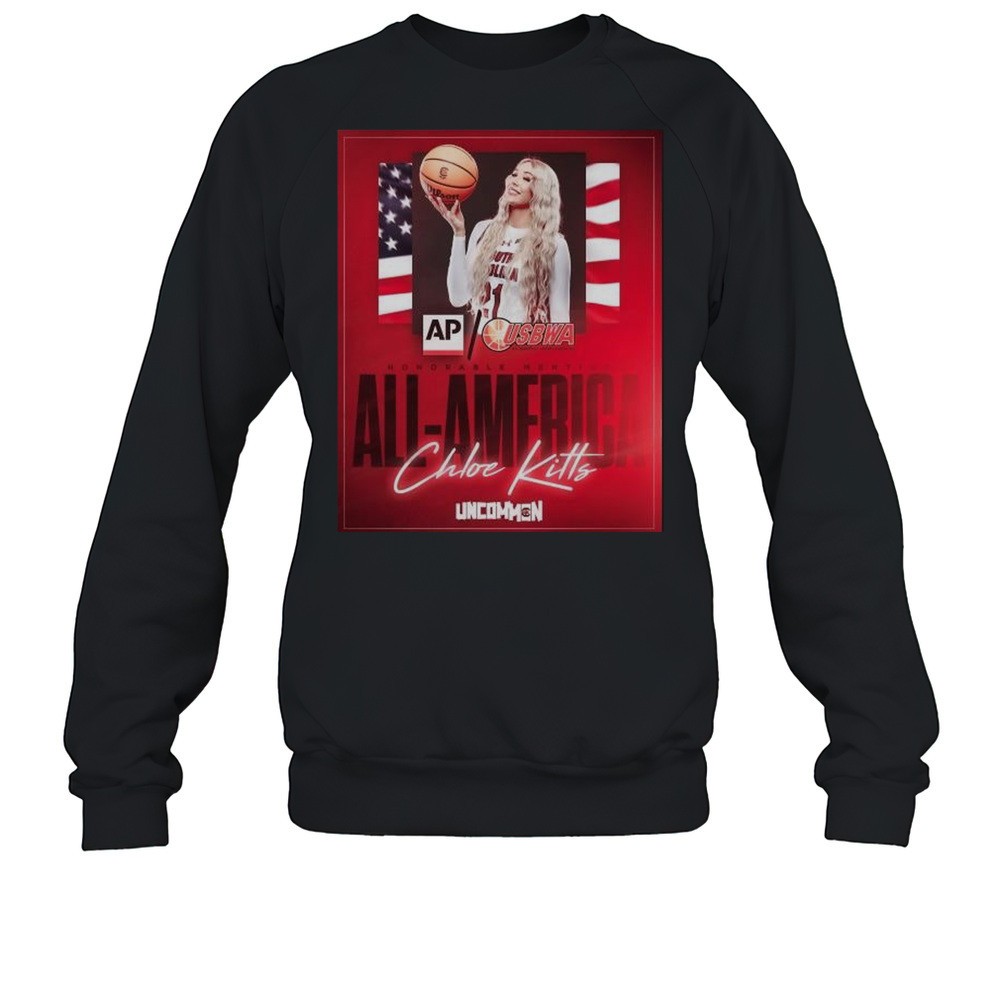 South Carolina Gamecocks Womens Basketball AP Honorable Mention All-America Chloe Kitts 2025 T-shirt