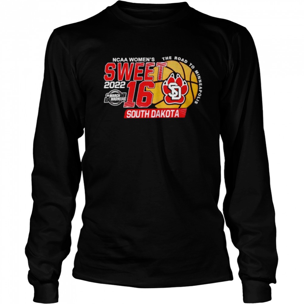 south-dakota-coyotes-ncaa-womens-basketball-sweet-16-shirt-s93vkzlw South Dakota Coyotes NCAA Womens Basketball Sweet 16 shirt