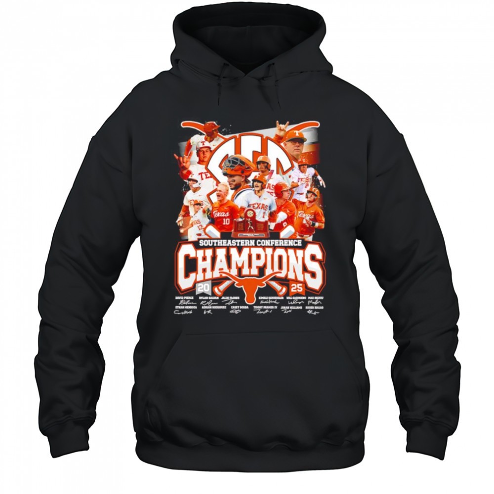 Southeastern Conference Champions 2025 Texas Longhorns shirt