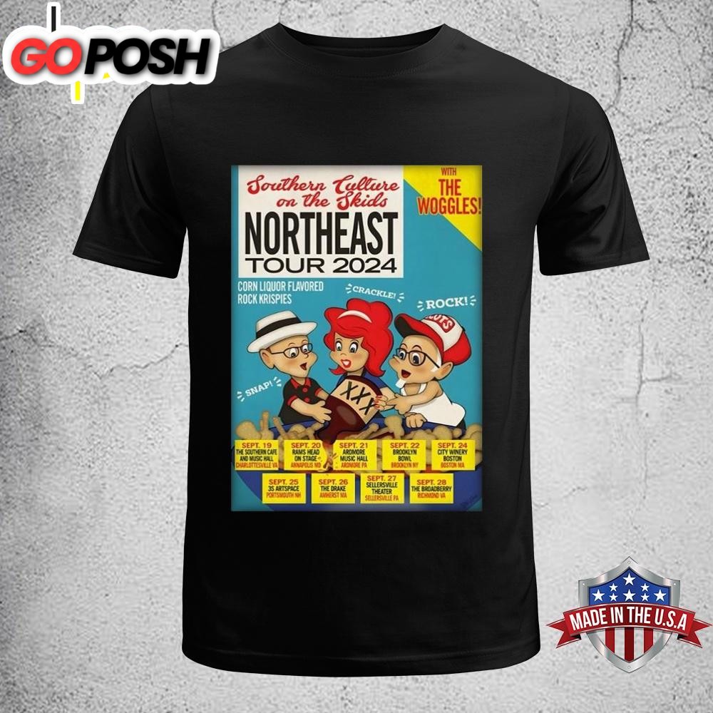 Southern Culture On The Skids Northeast Tour 2025 Unisex T-Shirt