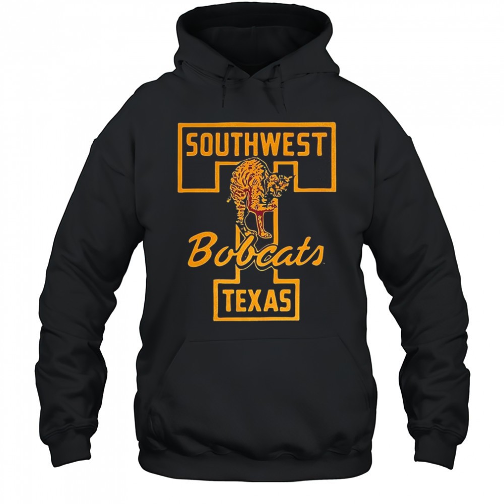 Southwest Texas Bobcats vintage logo shirt