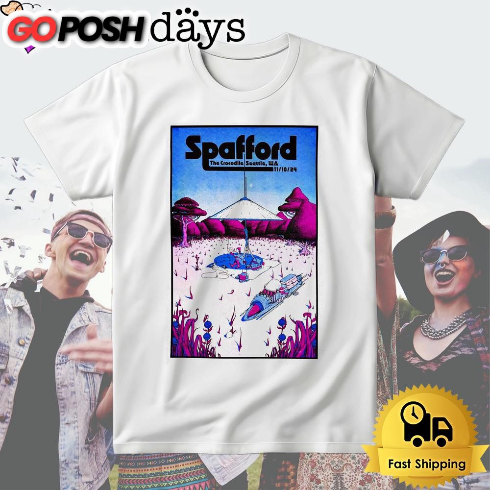 Spafford Tour On Nov 10 2024 in Seattle WA T Shirt