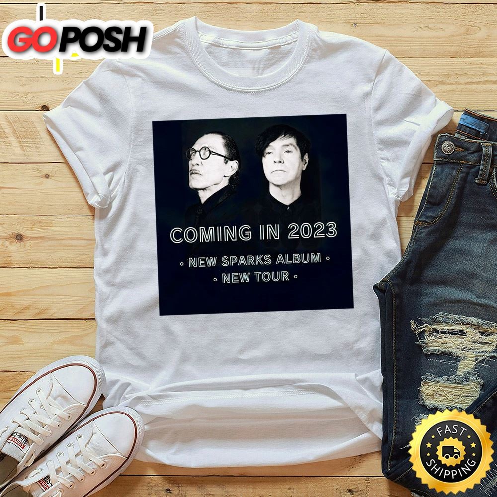 Sparks Announce New Album And Tour In 2025 Unisex T-Shirt