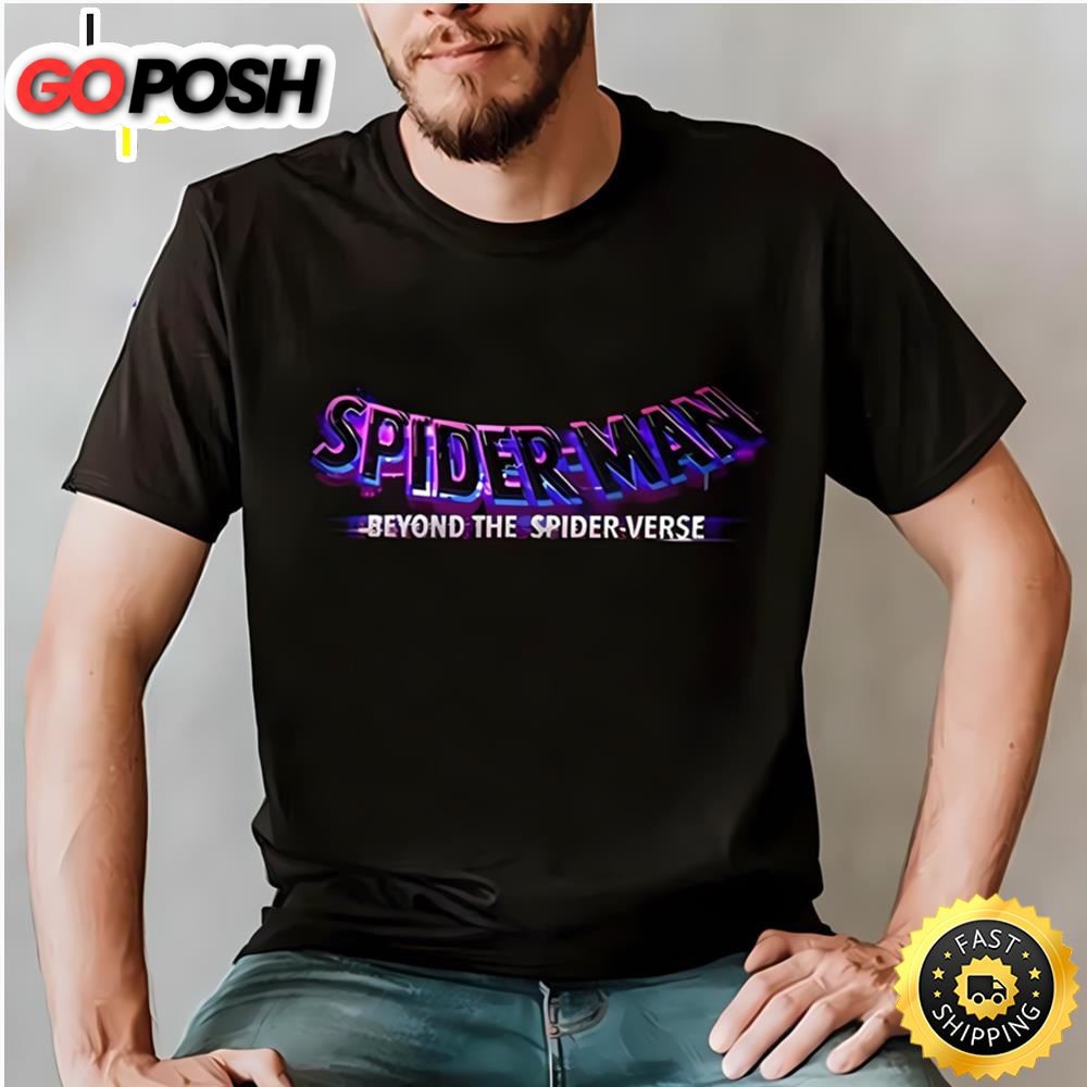 Spider Man Beyond The Spider Verse Logo Unisex T-Shirt