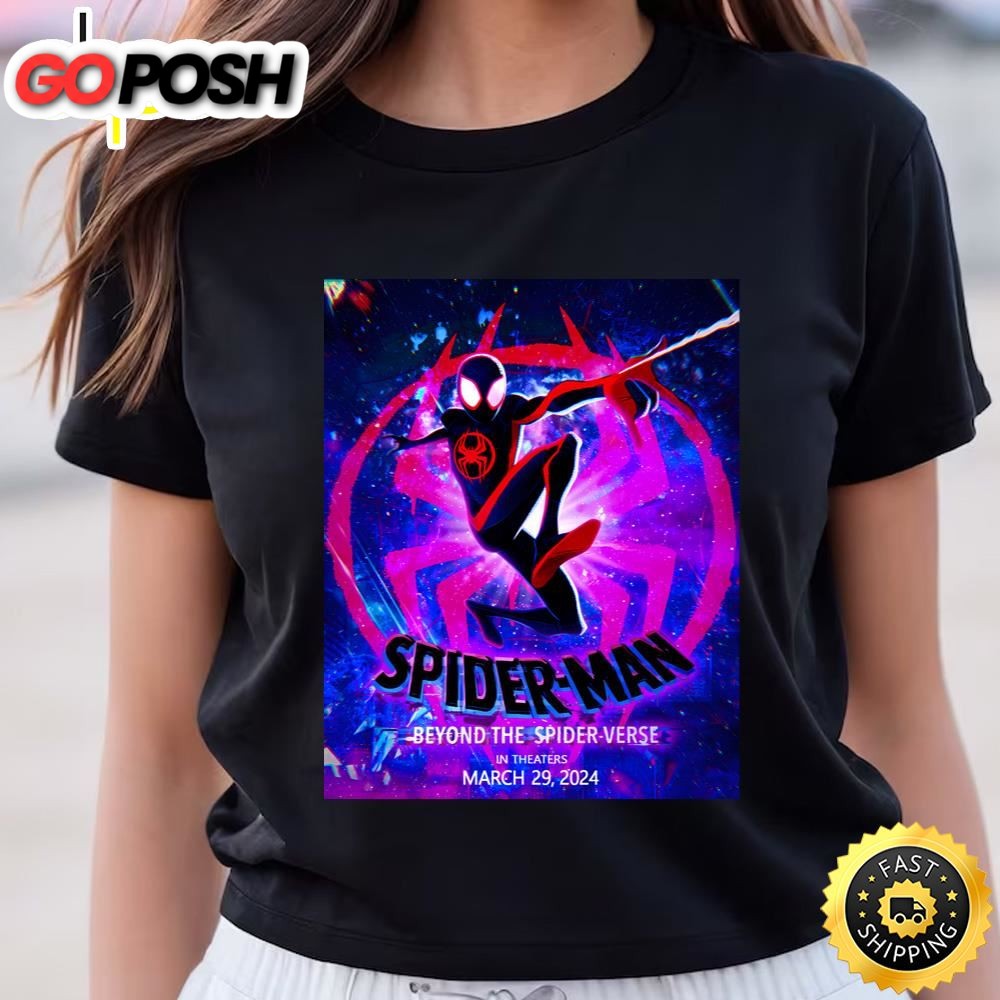 Spiderman Beyond The Spider Verse 2025 Shirt