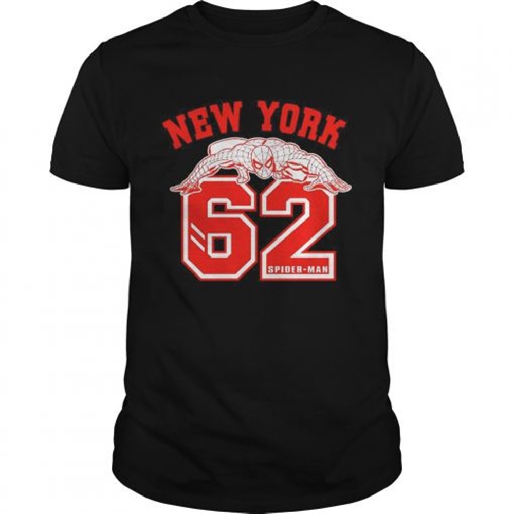 spiderman-new-york-62-collegiate-badge-shirt-yyq5buct SpiderMan New York 62 Collegiate Badge shirt