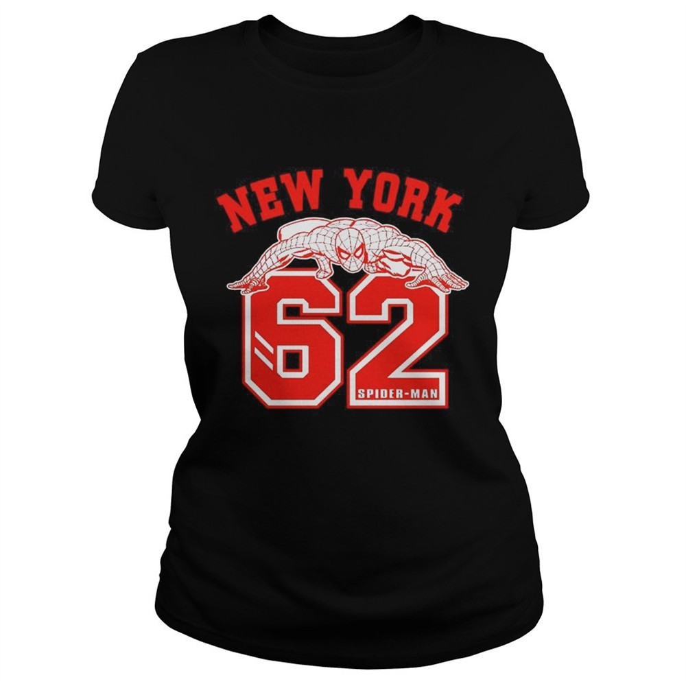 spiderman-new-york-62-collegiate-badge-shirt-yyq5buct SpiderMan New York 62 Collegiate Badge shirt