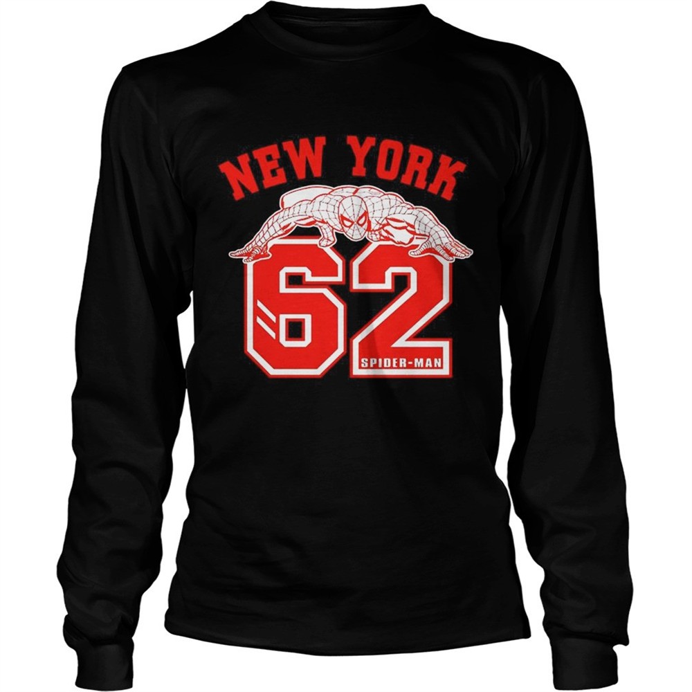 spiderman-new-york-62-collegiate-badge-shirt-yyq5buct SpiderMan New York 62 Collegiate Badge shirt