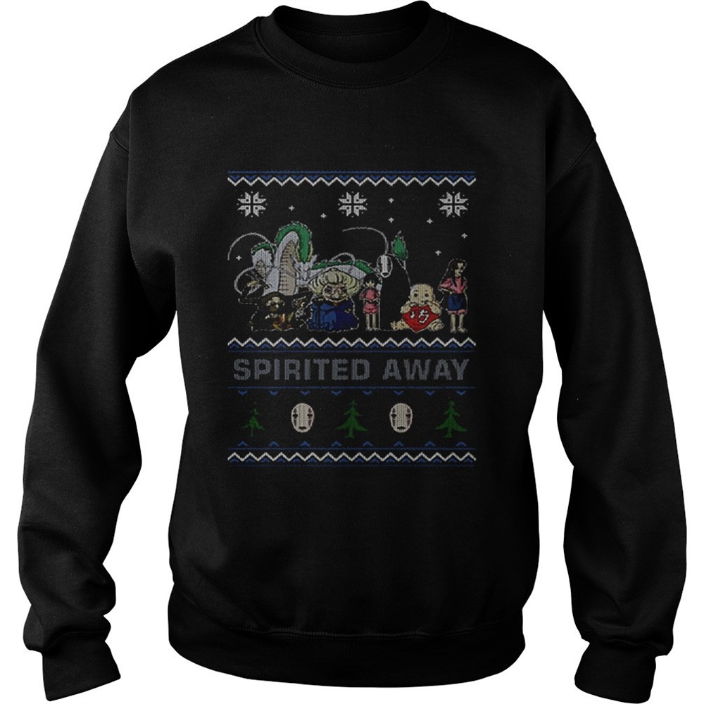 Spirited Away ugly Christmas shirt