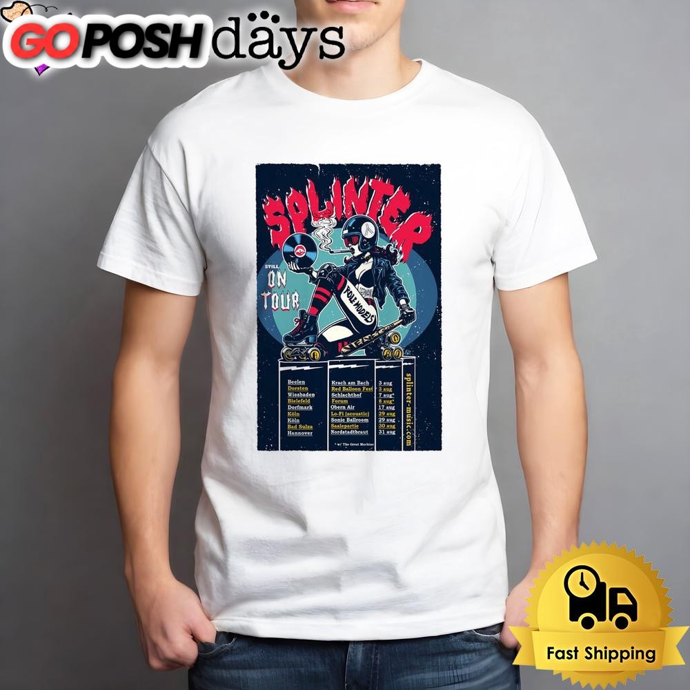Splinter Still On Tour 2024 Unisex T-Shirt