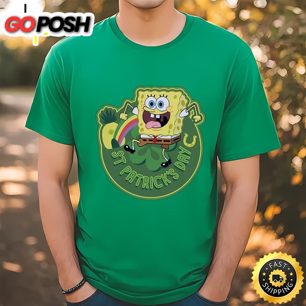 Spongebob SquarePants St. Patricks Day T-Shirt
