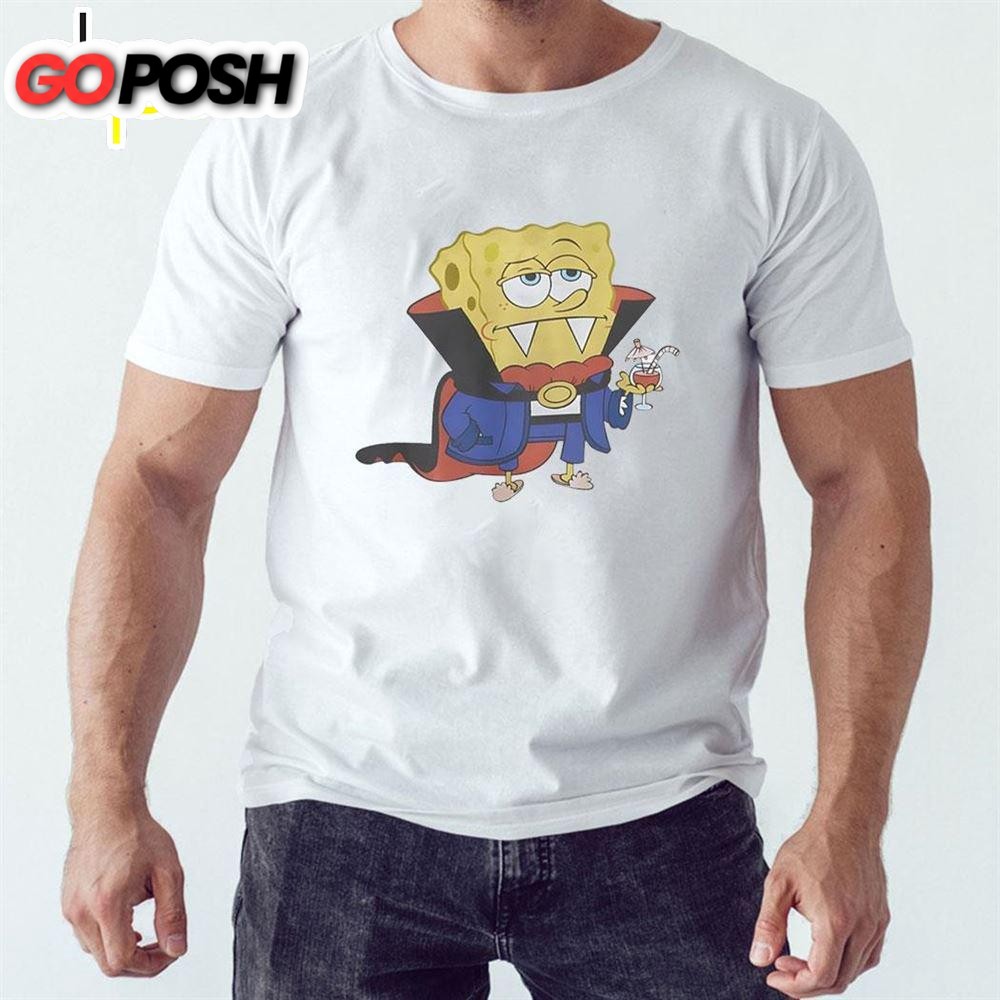 Spongebob Vampire Halloween Shirt Hoodie