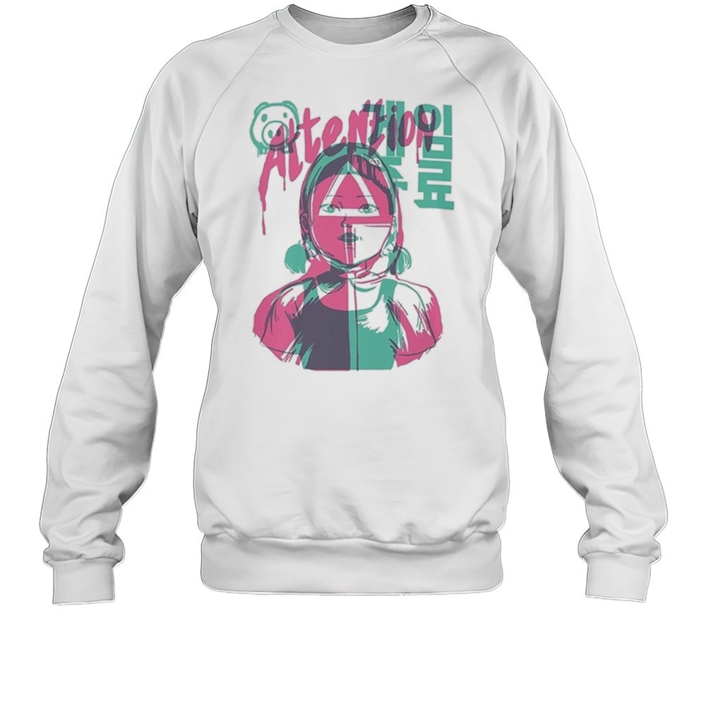 Squid Game Attention T-shirt