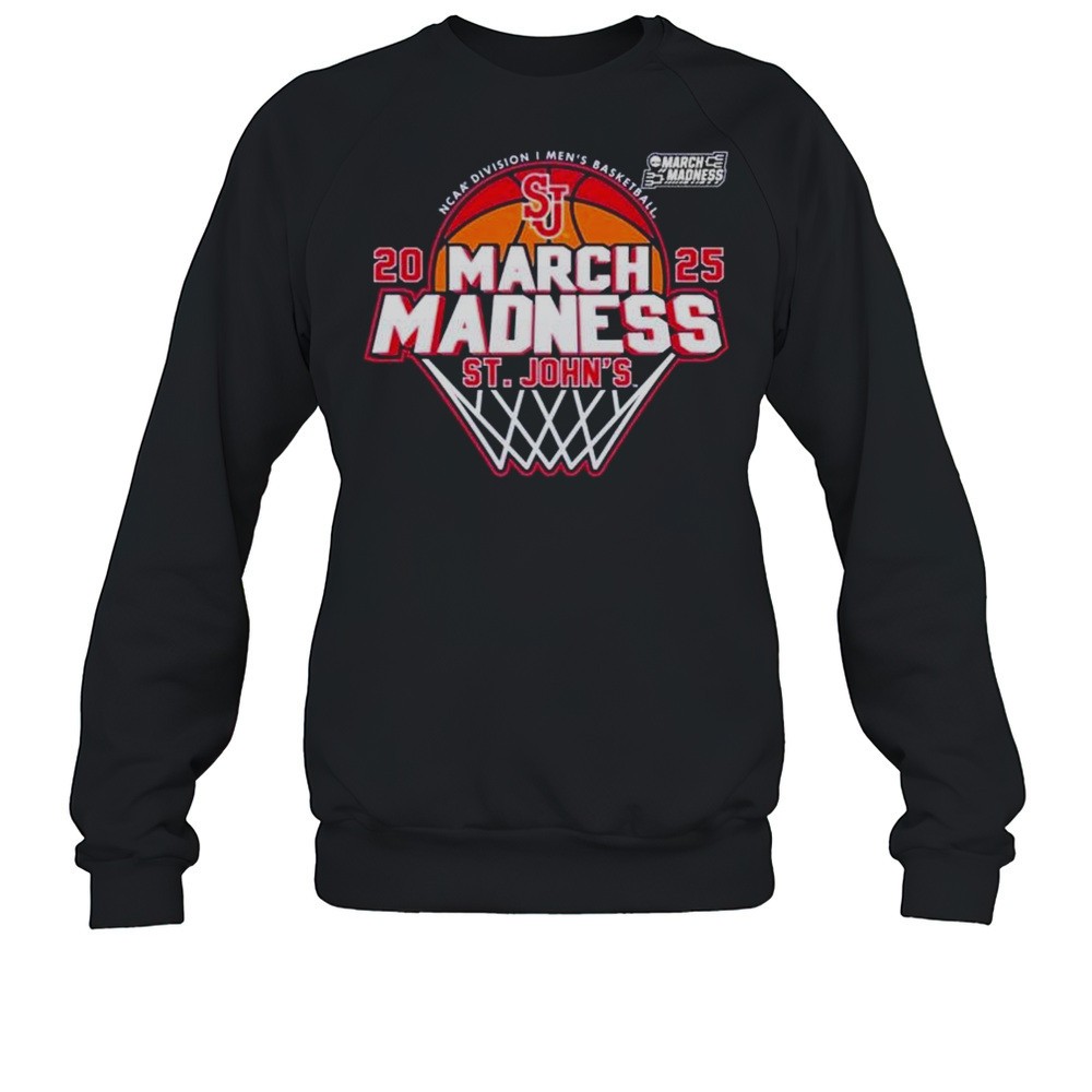 St Johns Red Storm Mens Basketball 2025 March Madness NCAA Tournament Bound Shirt