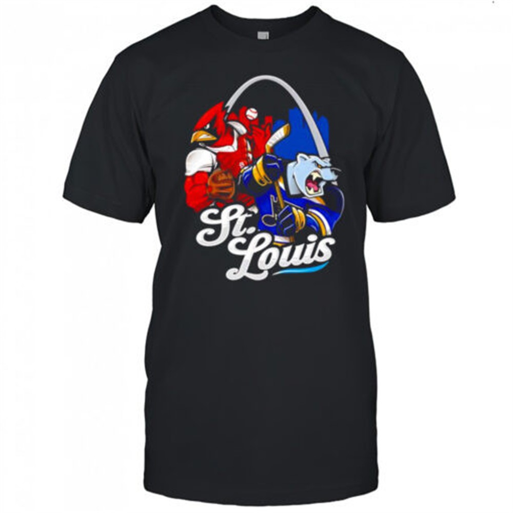 st-louis-baseball-and-hockey-mascot-shirt-00vron0y St. Louis baseball and hockey mascot shirt