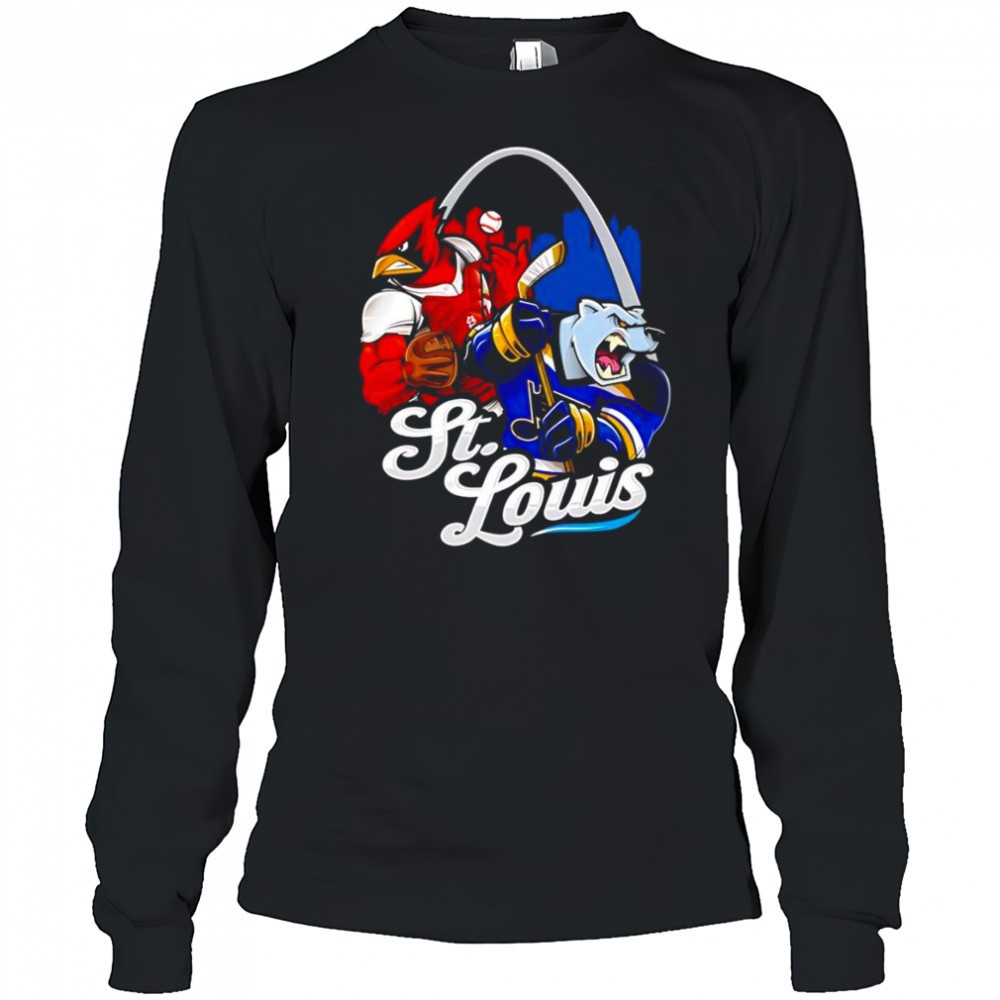 st-louis-baseball-and-hockey-mascot-shirt-00vron0y St. Louis baseball and hockey mascot shirt