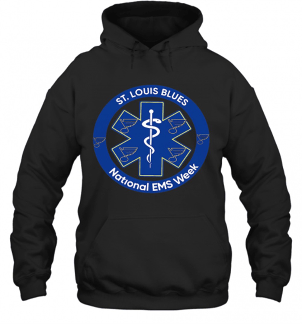 St Louis Blues National Ems Week Nurse T-Shirt
