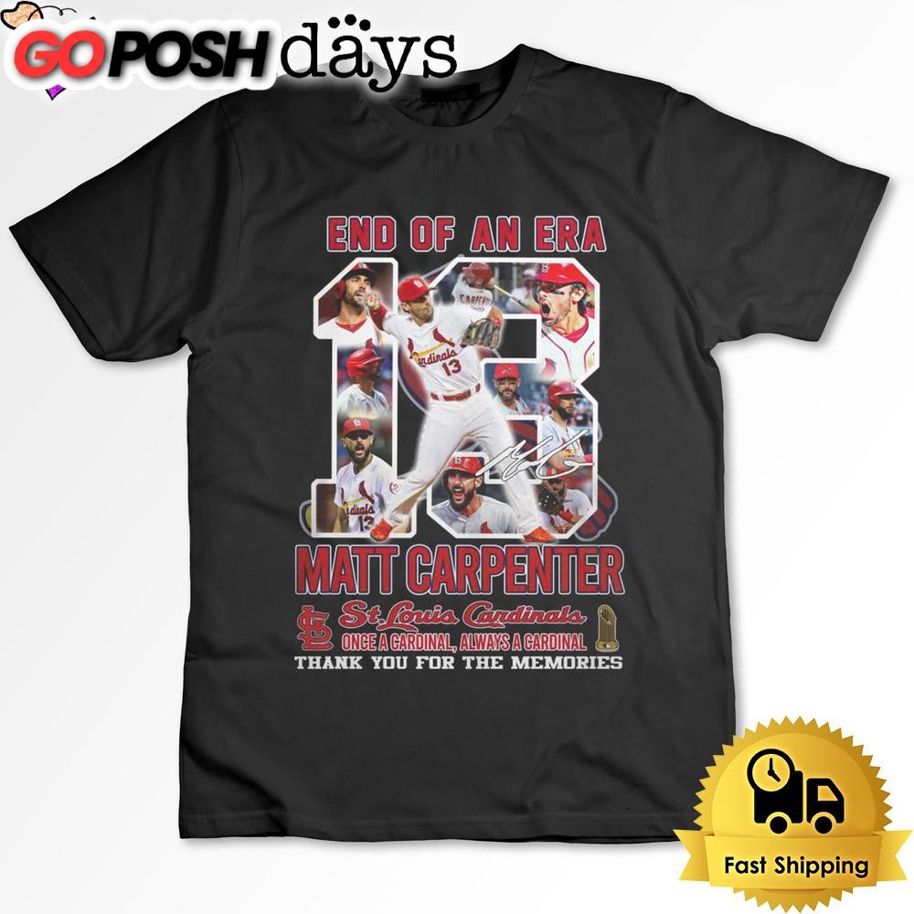 St Louis Cardinals End Of An Era T Shirt
