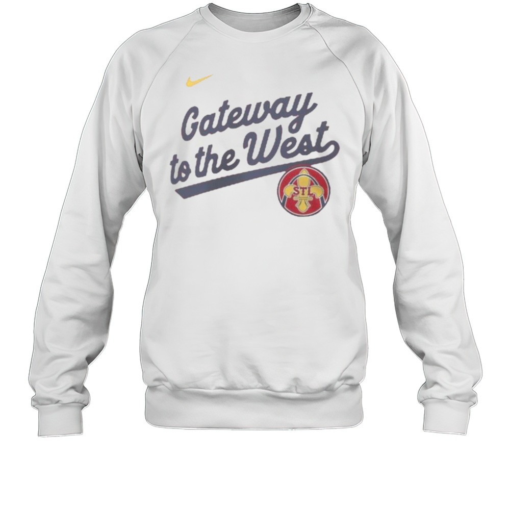 St. Louis Cardinals Gateway To Be West 2025 City Connect Shirt