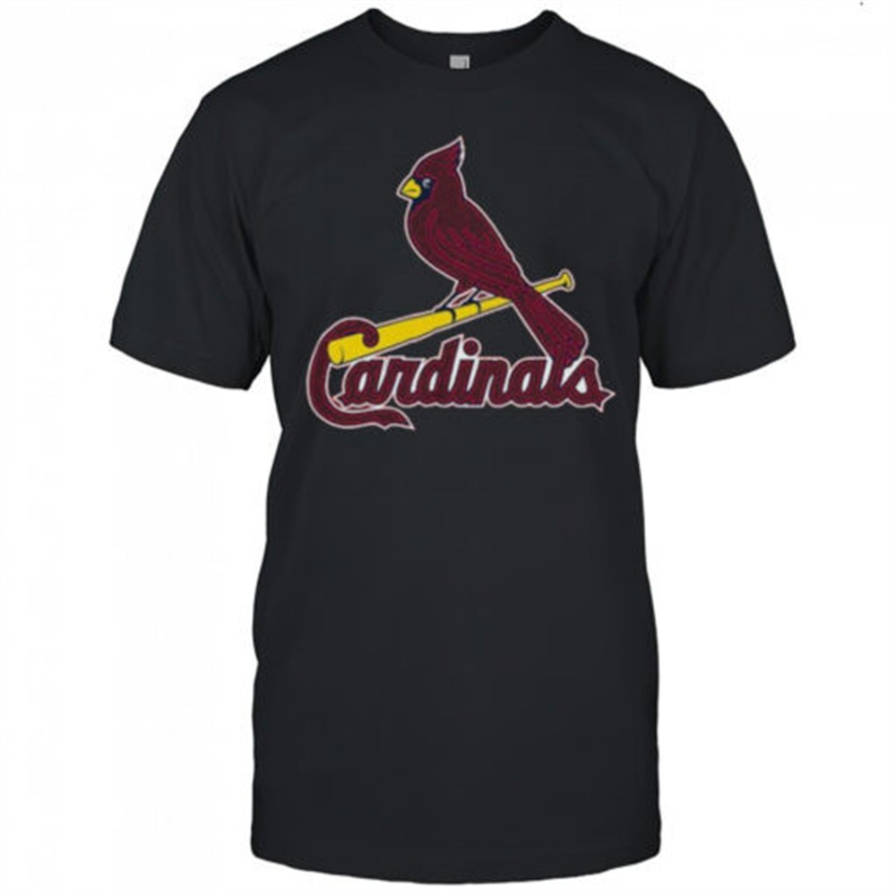 st-louis-cardinals-red-logo-primary-team-t-shirt-uk50f2at St. Louis Cardinals Red Logo Primary Team T Shirt