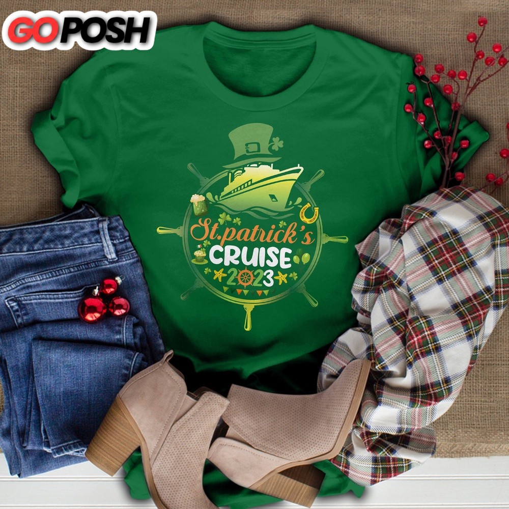 St Patrick’s Day Cruise Squad Shirt, St Patricks Cruise 2023 Shirts, Happy Patricks Day 2023, Patrick Cruising, Shamrock Cruise Trip 1400040030