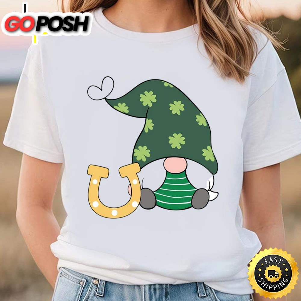 St Patricks Day Cute Gnomes T-Shirt