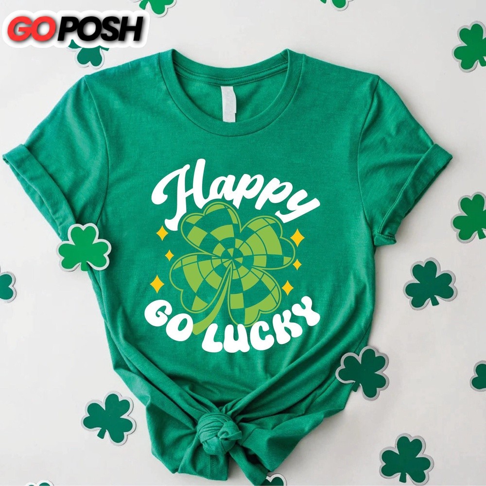 St. Patrick’s Day Lucky Shirt,Lucky Shamrock Tshirt,Happy Saint Patricks Day Shirt,Saint Patricks Day Gift