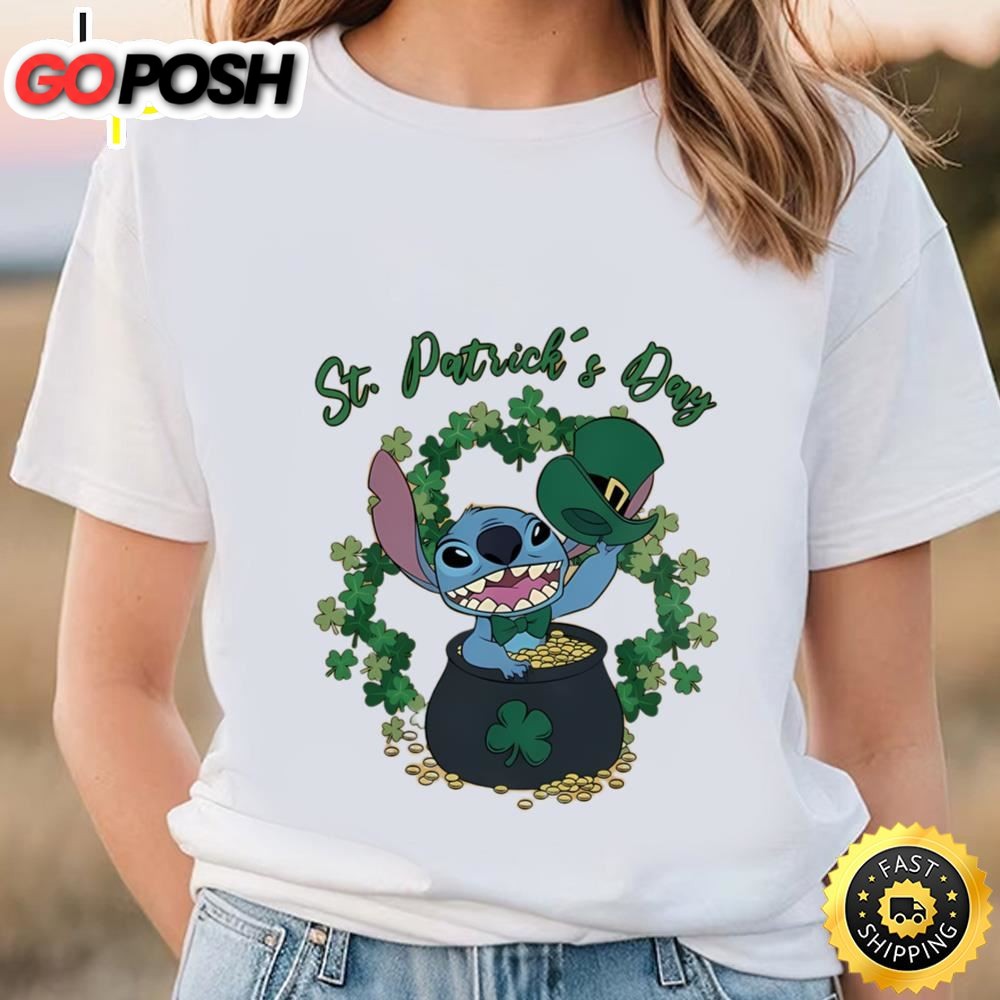 St Patricks Day Patricks Day Gift Stitch T-shirts