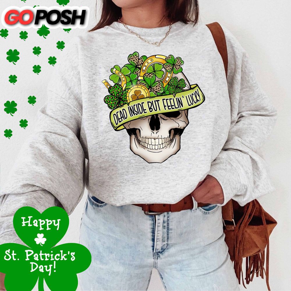St. Patricks day sweatshirt-Saint Paddy’s day Shirt,Lucky Sweater,Irish Shamrock Crewneck,Shenanigans shirt,Slainte Sweatshirt,Clover Shirt