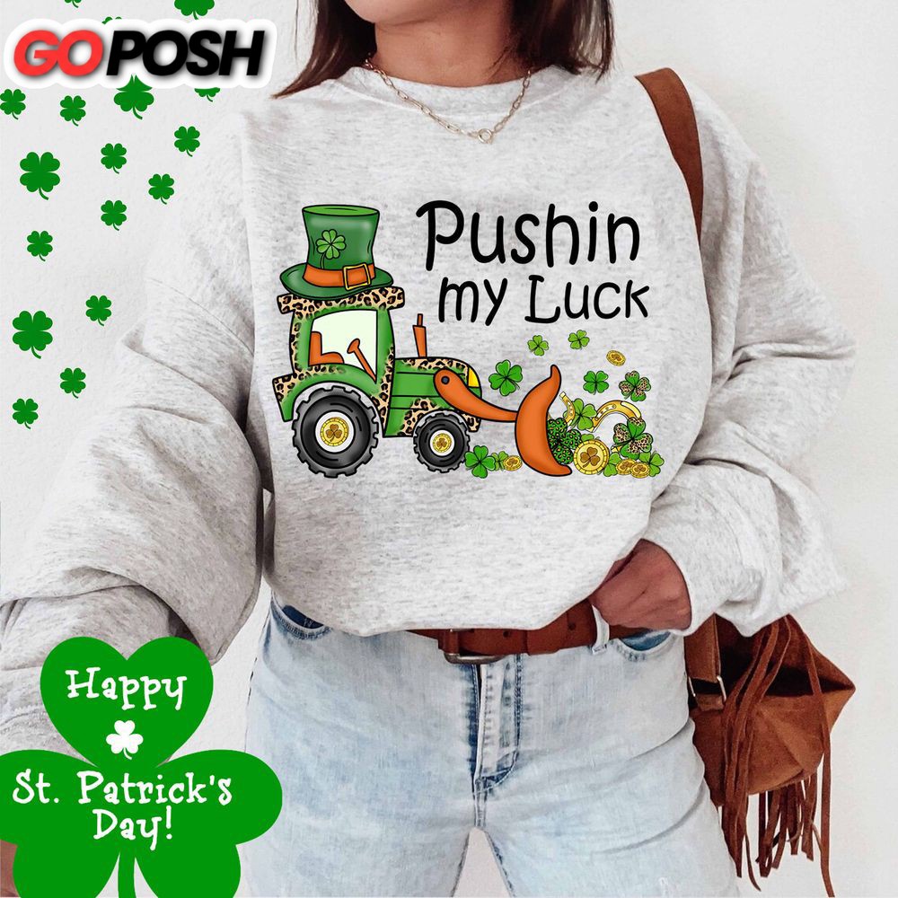 St. Patricks day sweatshirt-Saint Paddy’s day Shirt,Lucky Sweater,Irish Shamrock Crewneck,Shenanigans shirt,Slainte Sweatshirt,Clover Shirt
