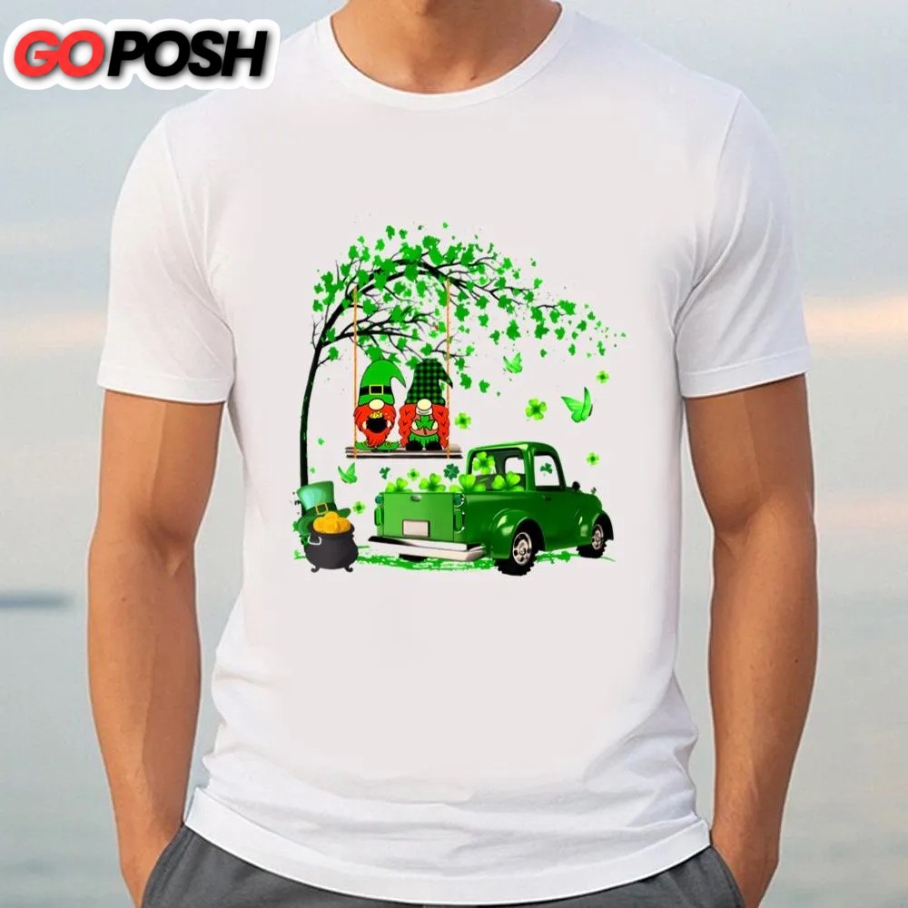 st-patricks-day-t-shirt-green-gnomes-truck-shamrock-happy-saint-patricks-day-s-vgjjncux St Patricks Day T Shirt, Green Gnomes Truck Shamrock Happy Saint Patrick’s Day Shirt T-Shirt, Funny St Patricks Day Shirts