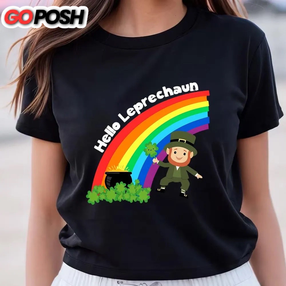 st-patricks-day-t-shirt-hello-leprechaun-st-patricks-day-t-shirt-funny-st-pat-x1w9ou3o St Patricks Day T Shirt, Hello Leprechaun St Patrick’s Day T-Shirt, Funny St Patricks Day Shirts