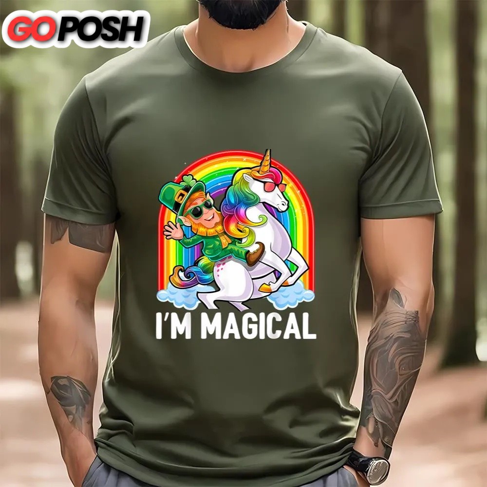 st-patricks-day-t-shirt-im-magical-st-patricks-day-unicorn-leprechaun-shirt-f-r3m5jwvi St Patricks Day T Shirt, I’m Magical St Patricks Day Unicorn Leprechaun Shirt, Funny St Patricks Day Shirts
