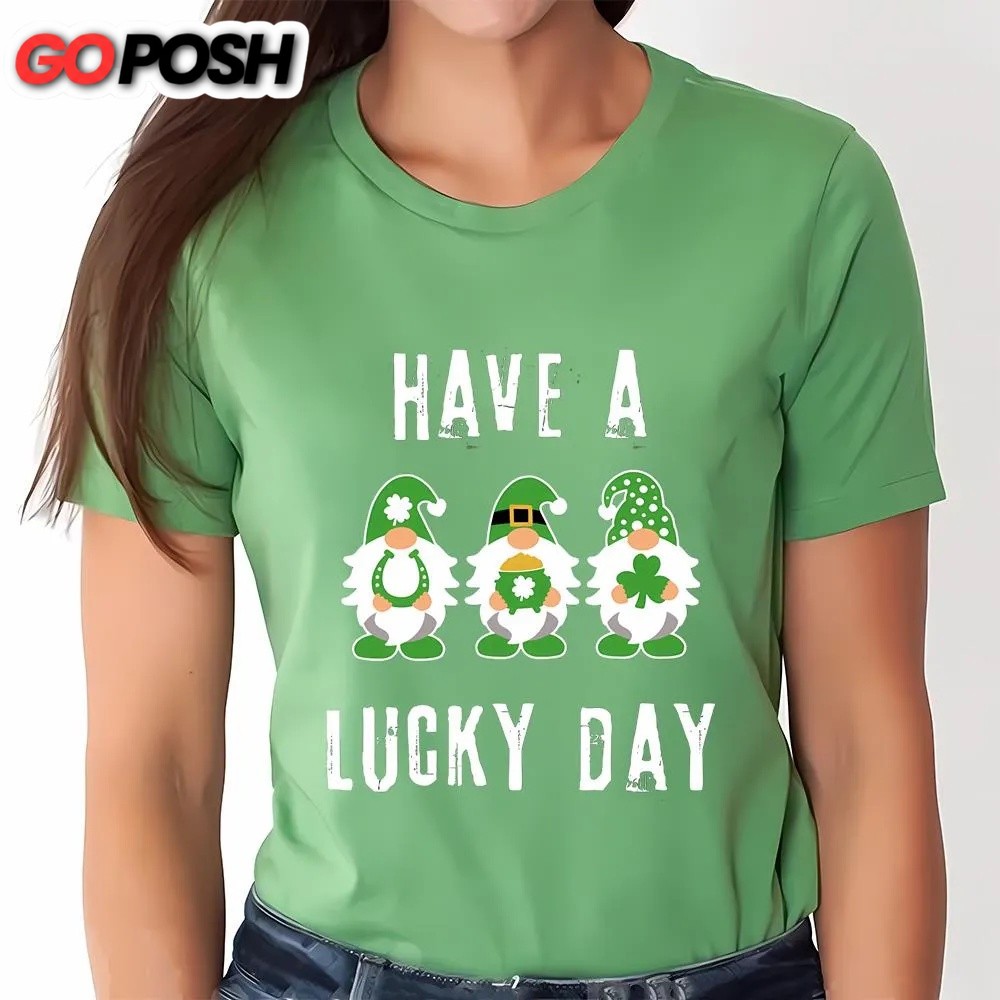 st-patricks-day-t-shirt-irish-gnomes-have-a-lucky-day-st-patricks-day-t-shirt-63ujp0u5 St Patricks Day T Shirt, Irish Gnomes Have A Lucky Day St Patricks Day T-shirt, Funny St Patricks Day Shirts