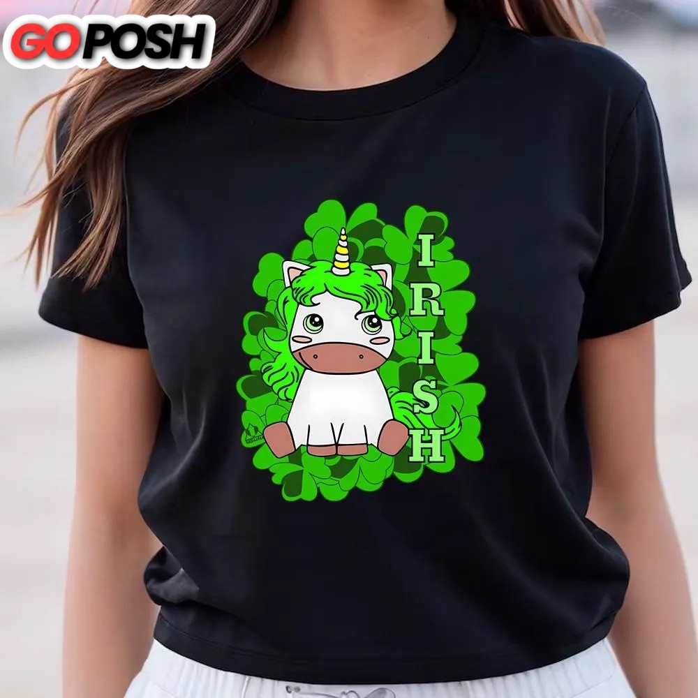 st-patricks-day-t-shirt-irish-unicorn-st-patricks-day-celebration-ireland-desi-b1vsvlbf St Patricks Day T Shirt, Irish Unicorn St Patrick’s Day Celebration Ireland Design T-shirt, Funny St Patricks Day Shirts