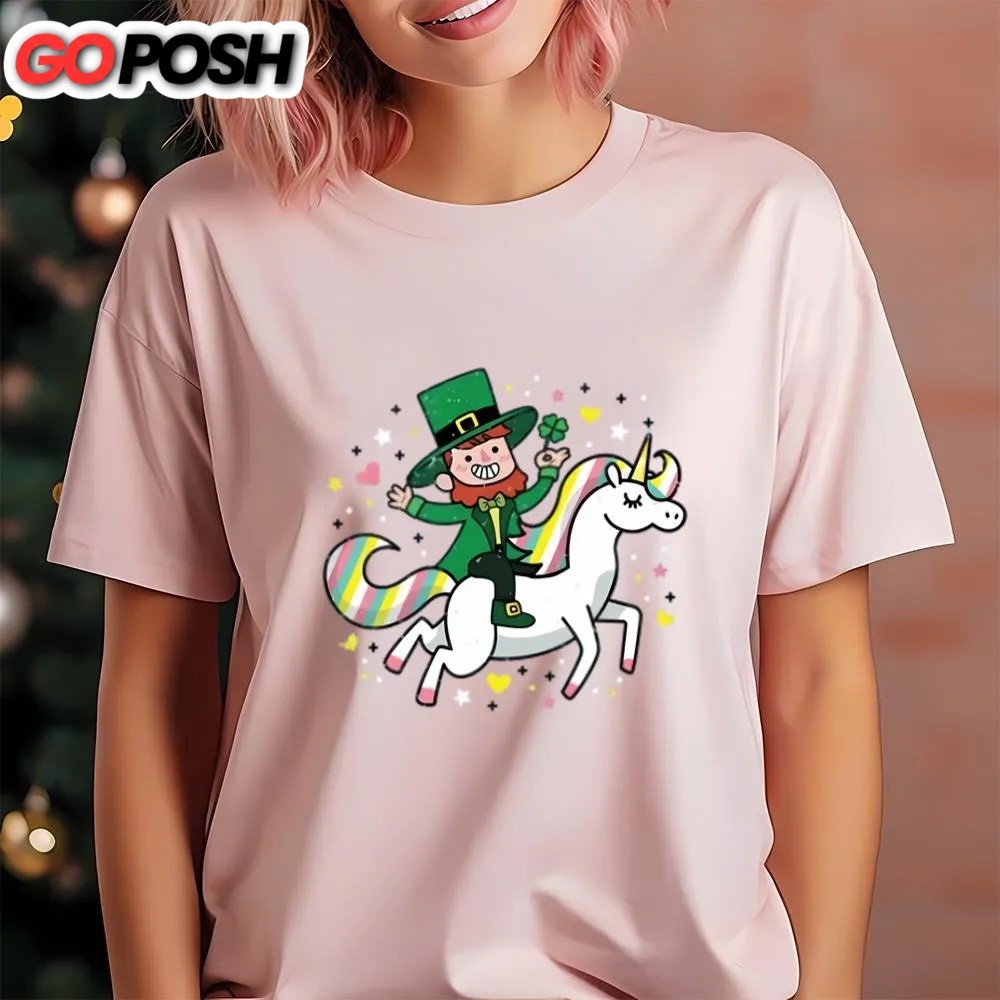 st-patricks-day-t-shirt-leprechaun-riding-a-unicorn-t-shirt-funny-st-patricks-w4svzwe9 St Patricks Day T Shirt, Leprechaun Riding A Unicorn T-shirt Funny St Patrick’s Day T-shirt, Funny St Patricks Day Shirts