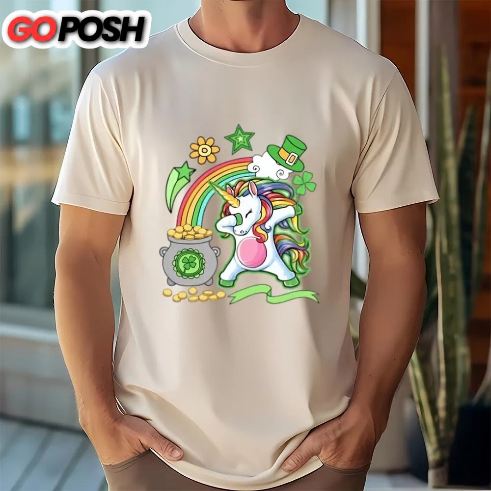 st-patricks-day-t-shirt-lepricorn-leprechaun-dabbing-unicorn-girls-st-patricks-5rrp4mpu St Patricks Day T Shirt, Lepricorn Leprechaun Dabbing Unicorn Girls St Patricks Day T-Shirt, Funny St Patricks Day Shirts