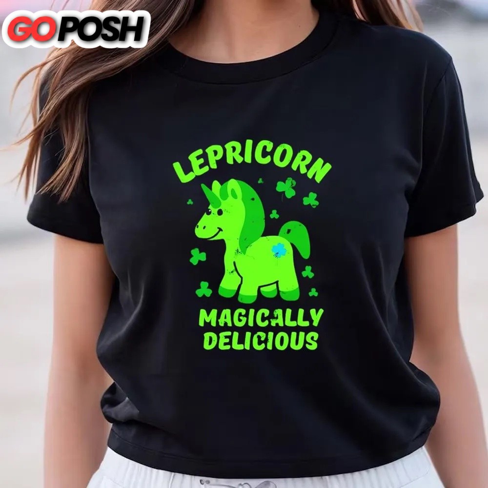st-patricks-day-t-shirt-lepricorn-magically-delicious-st-patricks-day-unicorn-s87hbzts St Patricks Day T Shirt, Lepricorn Magically Delicious St Patrick’s Day Unicorn Shirt, Funny St Patricks Day Shirts
