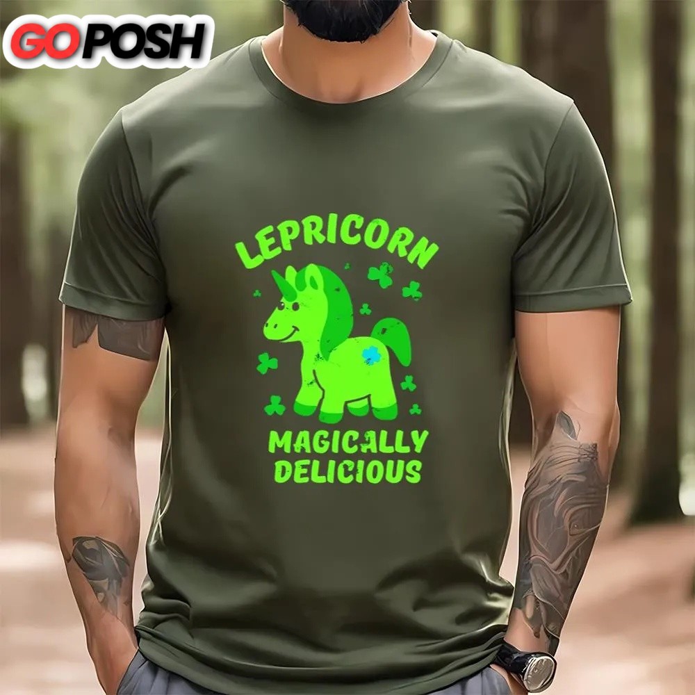 st-patricks-day-t-shirt-lepricorn-magically-delicious-st-patricks-day-unicorn-s87hbzts St Patricks Day T Shirt, Lepricorn Magically Delicious St Patrick’s Day Unicorn Shirt, Funny St Patricks Day Shirts