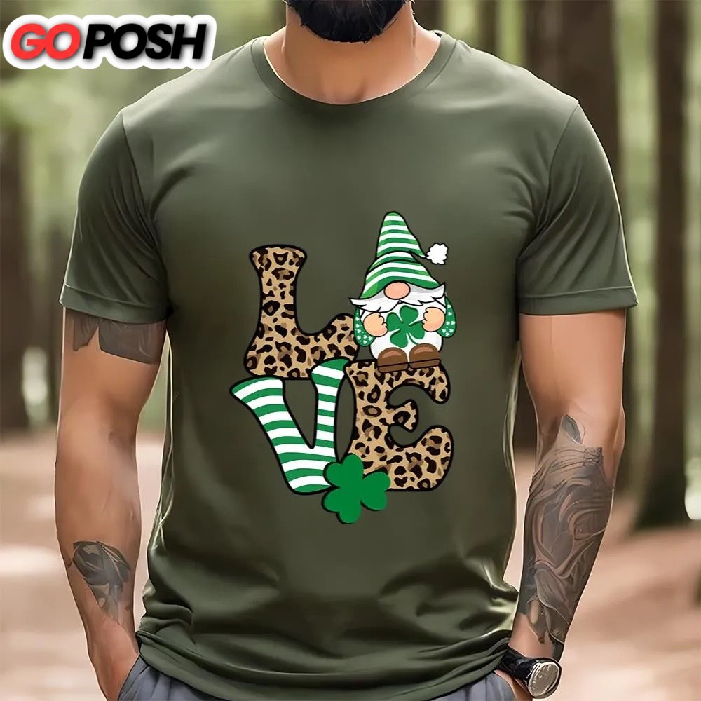 st-patricks-day-t-shirt-love-st-patricks-day-gnome-leopard-print-t-shirt-fun-qeiqg57o St Patricks Day T Shirt, Love St. Patrick’s Day Gnome Leopard Print T-Shirt, Funny St Patricks Day Shirts
