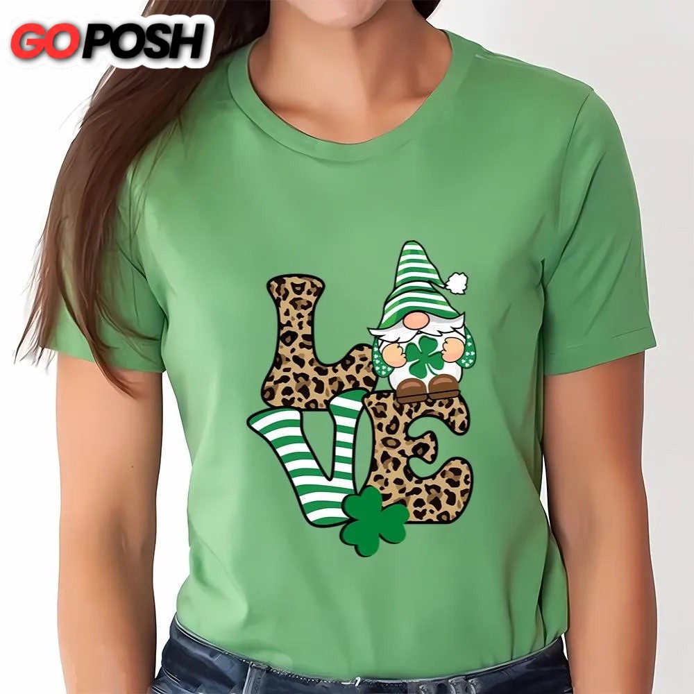 st-patricks-day-t-shirt-love-st-patricks-day-gnome-leopard-print-t-shirt-fun-qeiqg57o St Patricks Day T Shirt, Love St. Patrick’s Day Gnome Leopard Print T-Shirt, Funny St Patricks Day Shirts